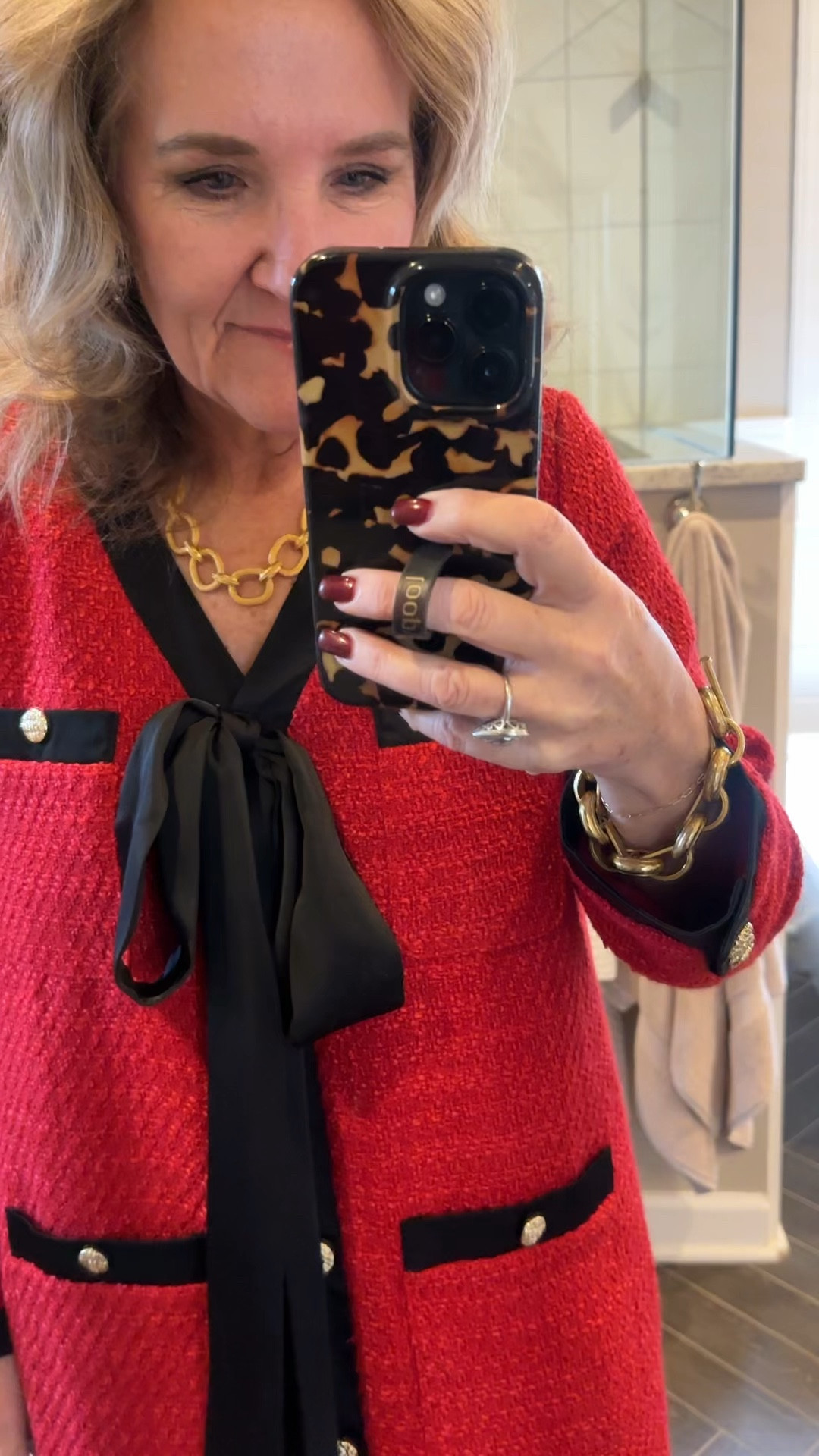 50% off this dress at shop Avara. All holiday 50% off! 

Wearing a large. 

These fleece lined tights are a MUST!!! Wearing the m/l 

Holiday party outfit holiday dress office dress 

#LTKOver40 #LTKHoliday #LTKFindsUnder50