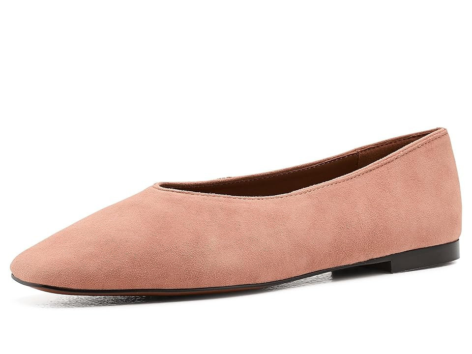 Madewell The Mylie Ballet Flat Women's Flat Shoes Warm Umber: 8.5 M, Leather | Zappos.com