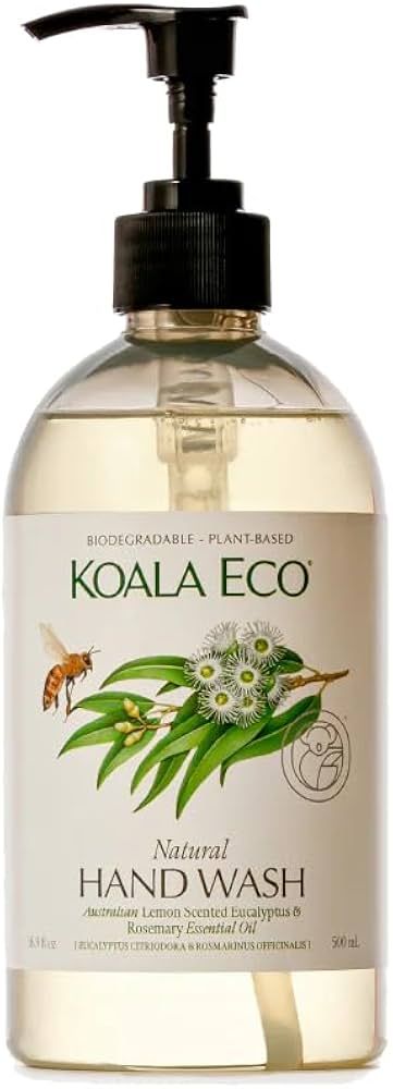 Koala Eco Natural Hand Wash- Plant-Based, Eco-Friendly - with Australian Lemon Scented Eucalyptus... | Amazon (US)