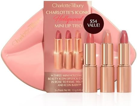 Charlotte Tilbury K.I.S.S.I.N.G Lipstick - Moisturizing & Hydrating Lipstick with Light-Diffusing... | Amazon (US)