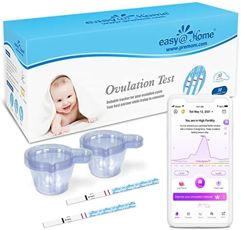 Easy@Home Ovulation Test Strips: Accurate 30 LH Ovulation Predictor Kit - Fertility Tests for Wom... | Amazon (US)