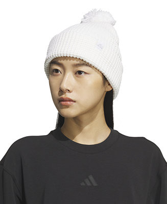adidas Women's Pom Ballie Beanie  - Macy's | Macy's