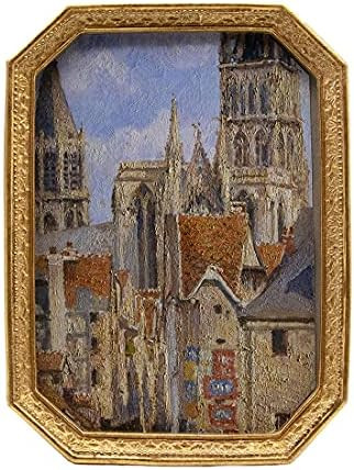 SIKOO Vintage 5x7 Gold Picture Frame Antique Ornate Photo Frame Tabletop and Wall Hanging with Hi... | Amazon (US)