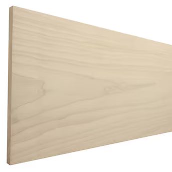 RELIABILT 1-in x 12-in x 6-ft Unfinished Poplar Board | Lowe's