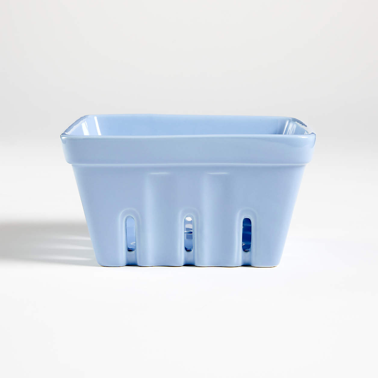 Blue Berry Basket Colander + Reviews | Crate & Barrel | Crate & Barrel