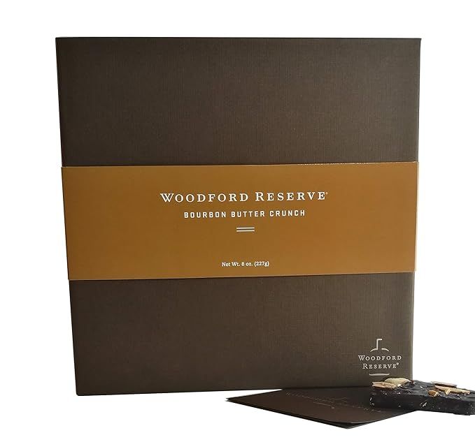 Woodford Reserve Premium Bourbon Butter Crunch Gift Box, 16 Candies per box, delicious and perfec... | Amazon (US)