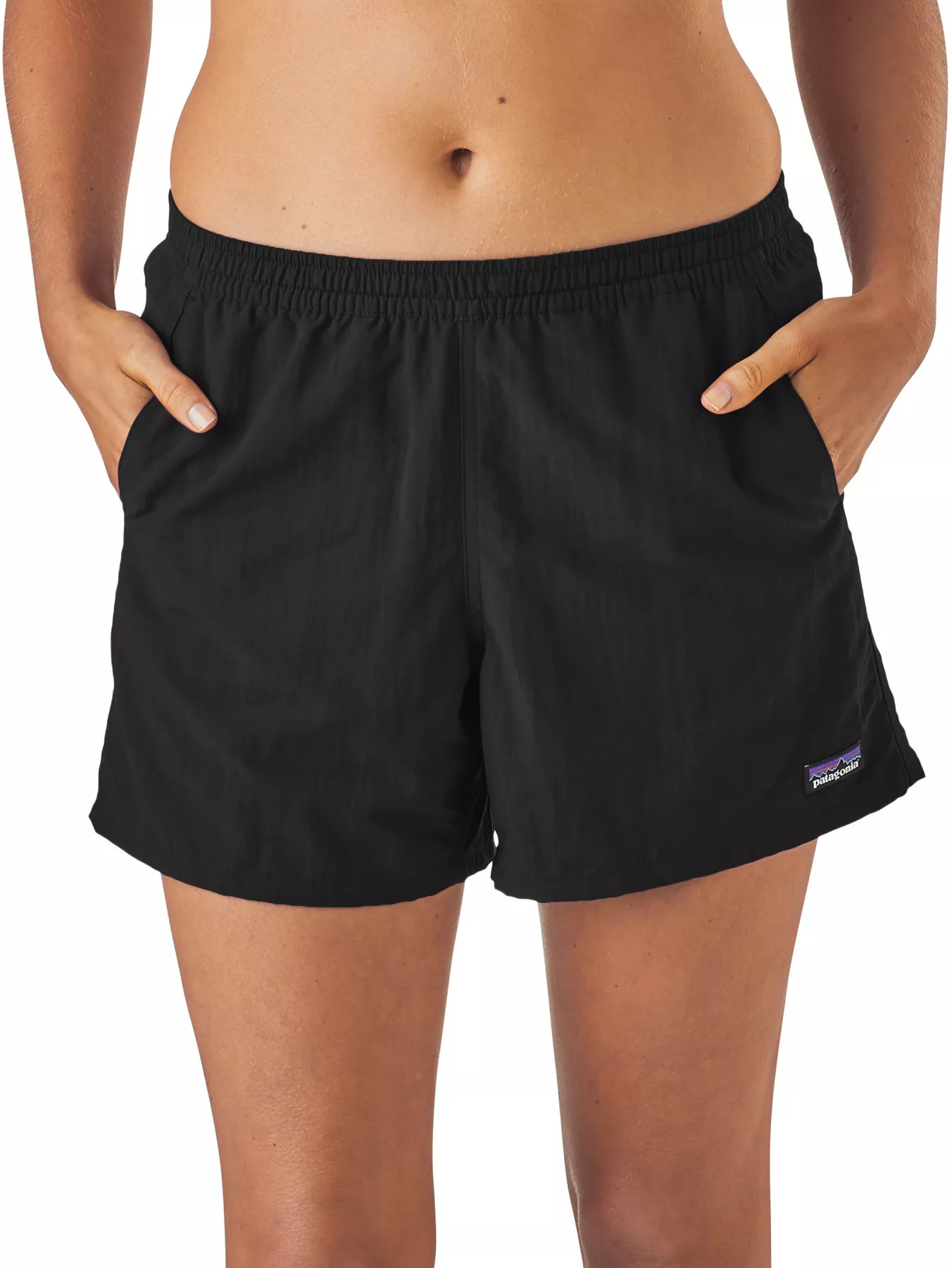 Patagonia Women's 5” Baggies Shorts, Large, Black | DICK'S Sporting Goods