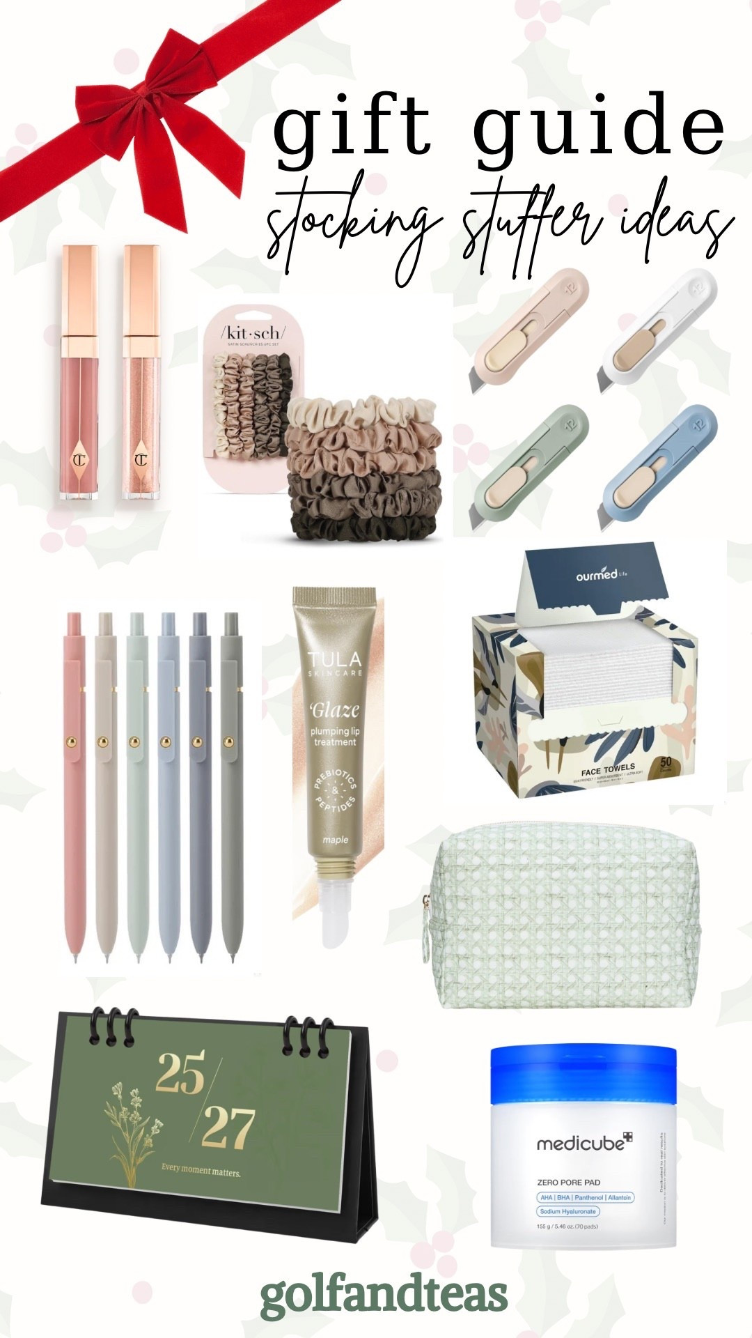 Here are a bunch of ideas for stocking stuffers for the women in your life  

#LTKGiftGuide #LTKHoliday #LTKSeasonal