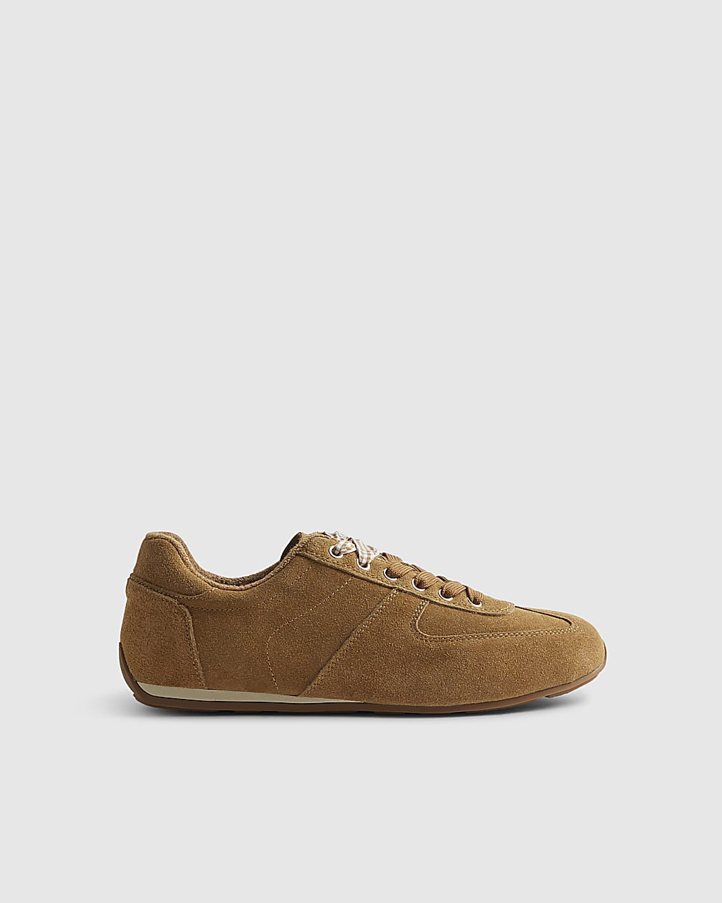 Brown Suede Trainers | River Island UK & IE