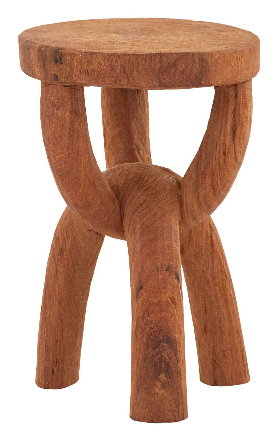 Carved Stool - Chain | Jayson Home