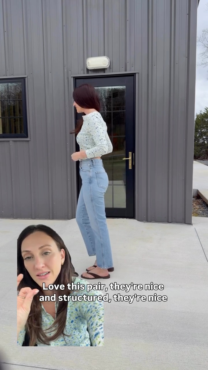 Ok, can you tell where each is from?? Let me know in the comments! Also tell me which ones you think are the cutest 😃 

In order: Amazon, target, revolve, walmart

1) the first pair were so very stretchy, which I know some will like. They didn’t go all the way to the ground for me, but I’m tall and it’s hard to find a good inseam

2) the second pair I like, they’re a nice wash and the denim quality is nicer. The only issue I had was the back gap and then riding up when I walked

3) the third pair have nice structure, they are shorter crop style which is cute. The have a more higher waist and no stretch to them 

4) the fourth pair ended up waayyyy too big!! I ordered my normal size, but I guess it doesn’t matter how much you spend, something will be off 😝 I think I needed to go two sizes down. Besides that I think the style is cute 

#amazonjeans #walmartjeans #targetjeans #revolvejeans