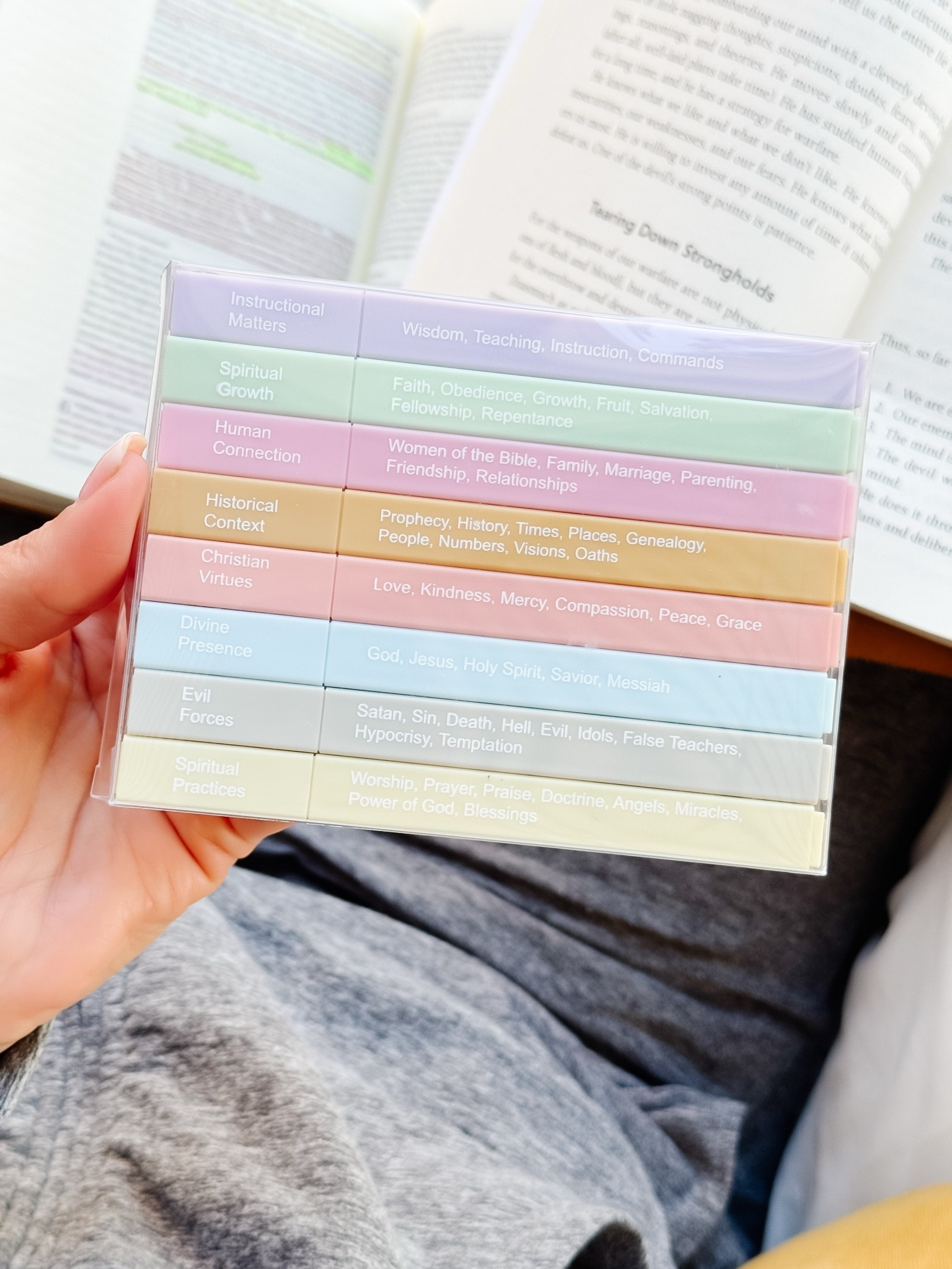 My favorite Bible highlighters! No bleed through and guided color coordinated!

#LTKmorningroutine #LTKdayinmylife #LTKmomlife