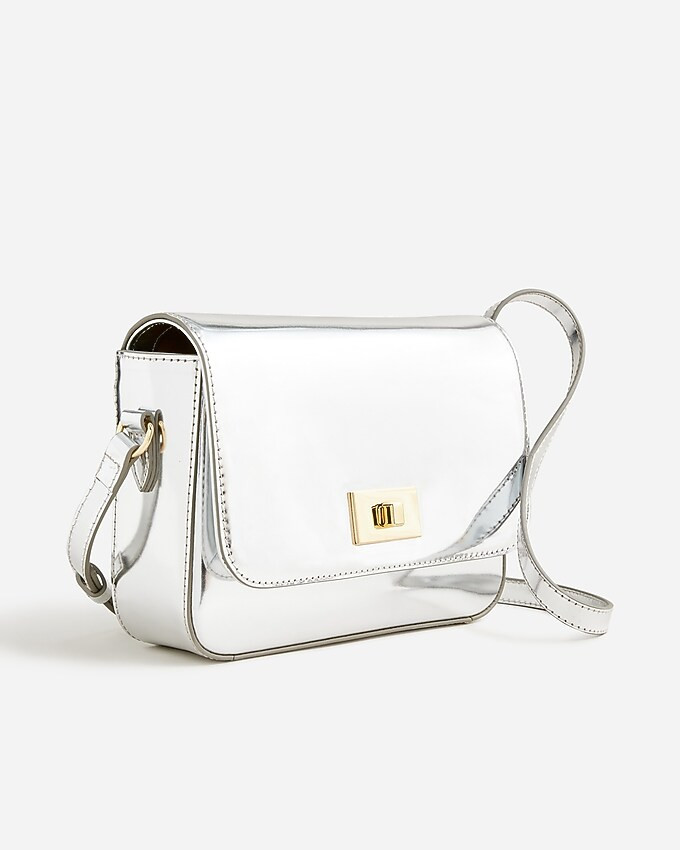 Edie metallic leather bag | J. Crew US