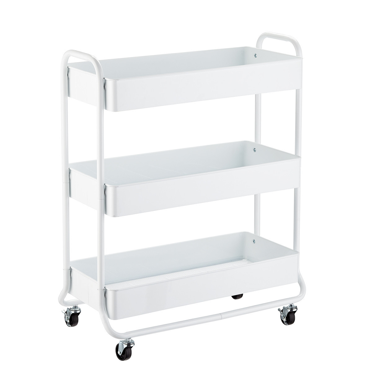 Large 3-Tier Rolling Cart | The Container Store