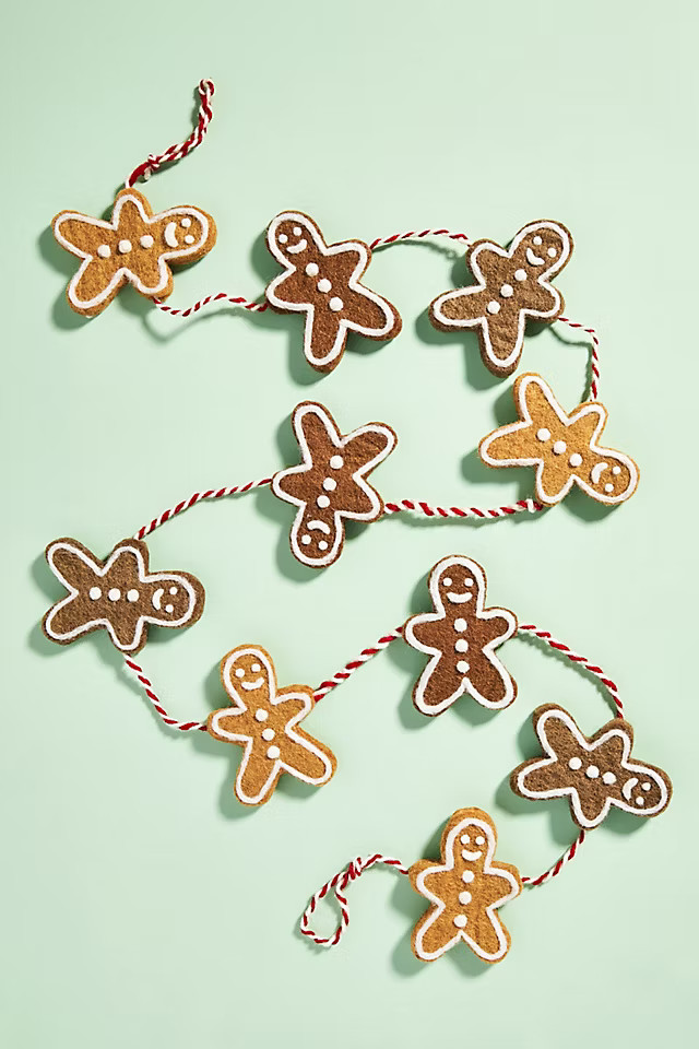 Gingerbread Garland | Anthropologie (US)