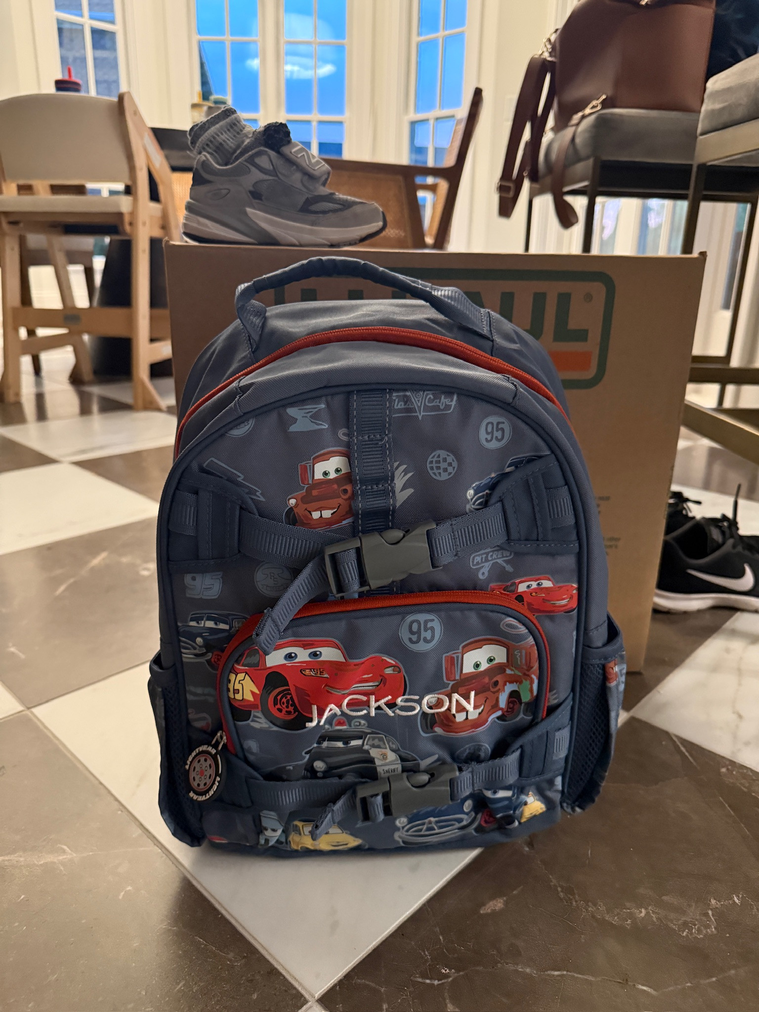 Love Jackson’s name embroidered in this bag!!

Toddler backpack, preschool backpack, first day of school, boy backpack, school bag, boy mom, Grace white 

#LTKKids #LTKBaby #LTKmomlife