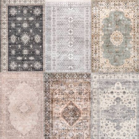 The best washable rug for name brand dupe | modern | neutral 