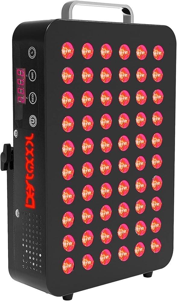 Bestqool Red Light Therapy Device for Body, Face. Near Infrared Light 660nm 850nm, Dual Chip Clin... | Amazon (US)