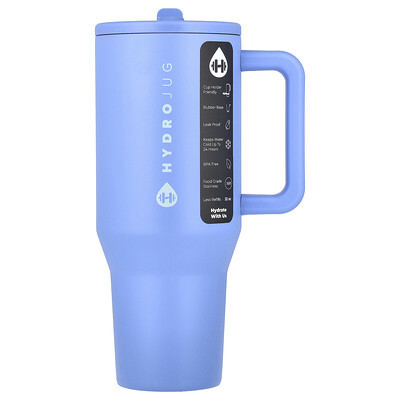 HydroJug, Traveler Tumbler, Light Blue, 32 oz | iHerb