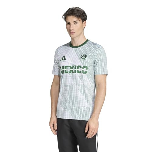 adidas Men's Mexico Jersey, White/Amazon Green, X-Large | Amazon (US)