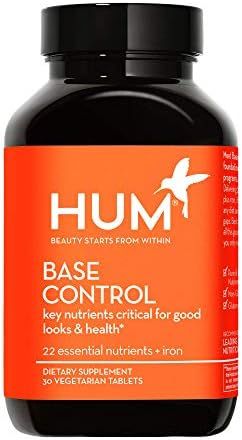 HUM Base Control - Daily Multivitamin & Mineral with B Complex, 22 Micro-Nutrients & Iron - Multivit | Amazon (US)
