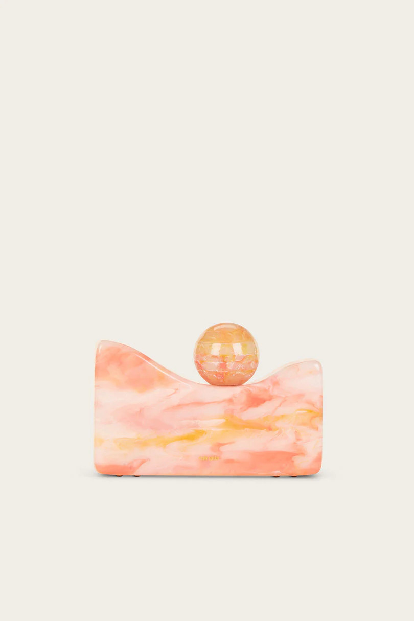 Cult Gaia - Bahar Clutch - Azalea | Sunni Spencer