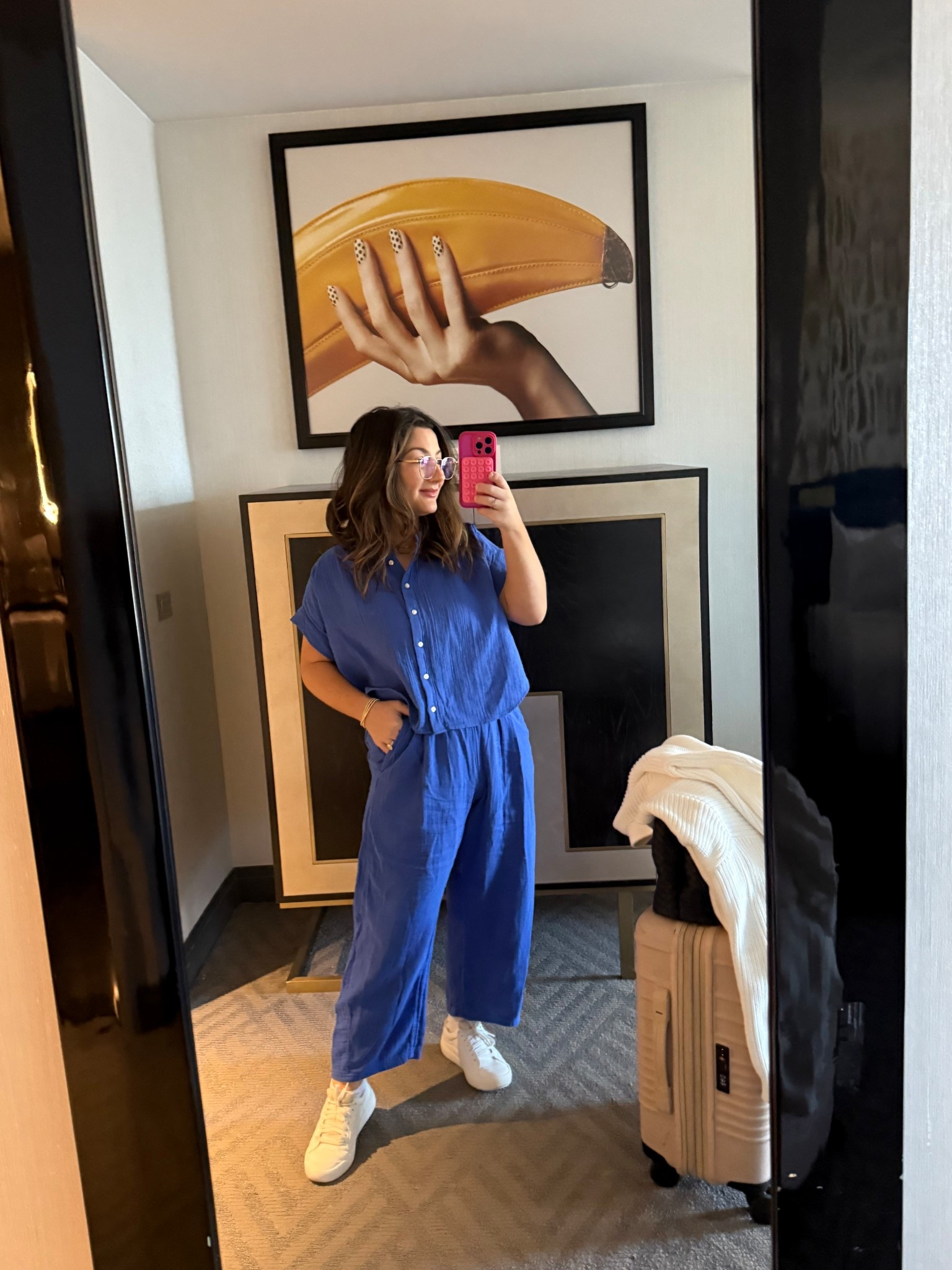 Travel set outfit
Top size xs petite
Pants size small petite 


#LTKFindsUnder50 #LTKTravel #LTKSaleAlert