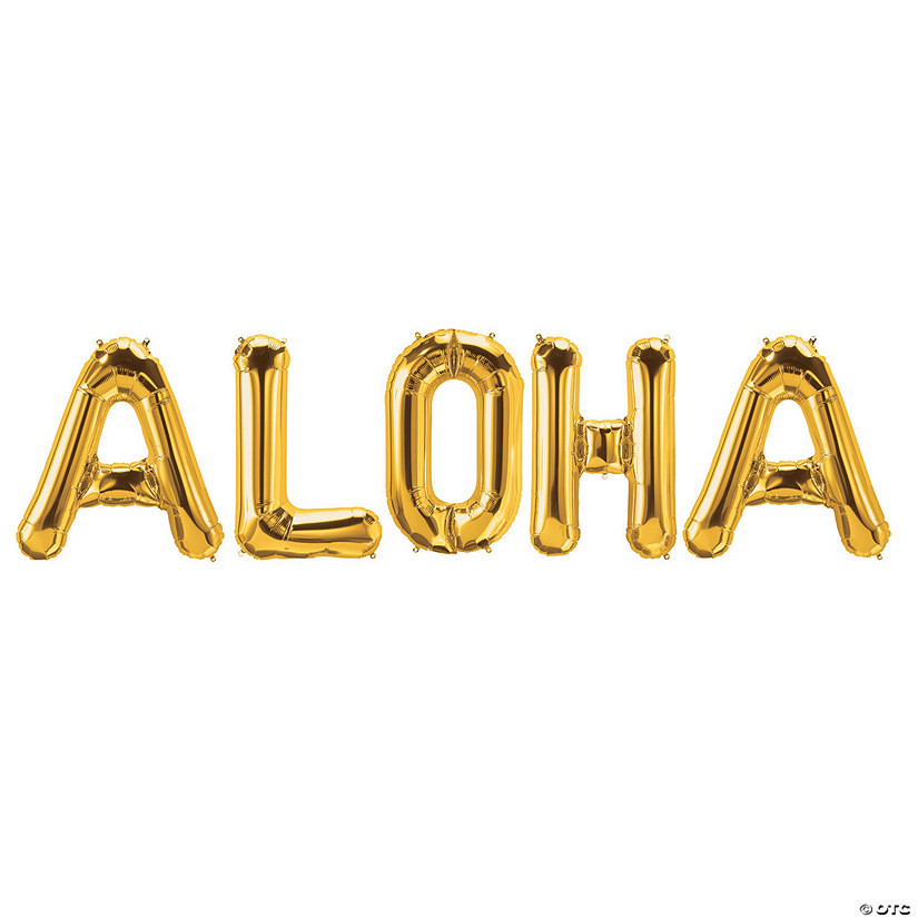 Aloha Balloon Kit - 5 Pc. | Oriental Trading Company