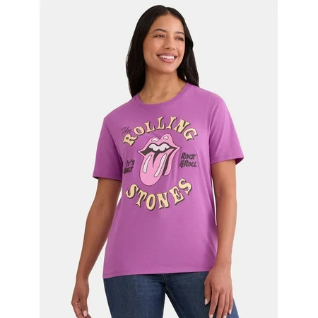 Time and Tru Women s Graphic Tee Sizes XS-XXXL | Walmart (US)