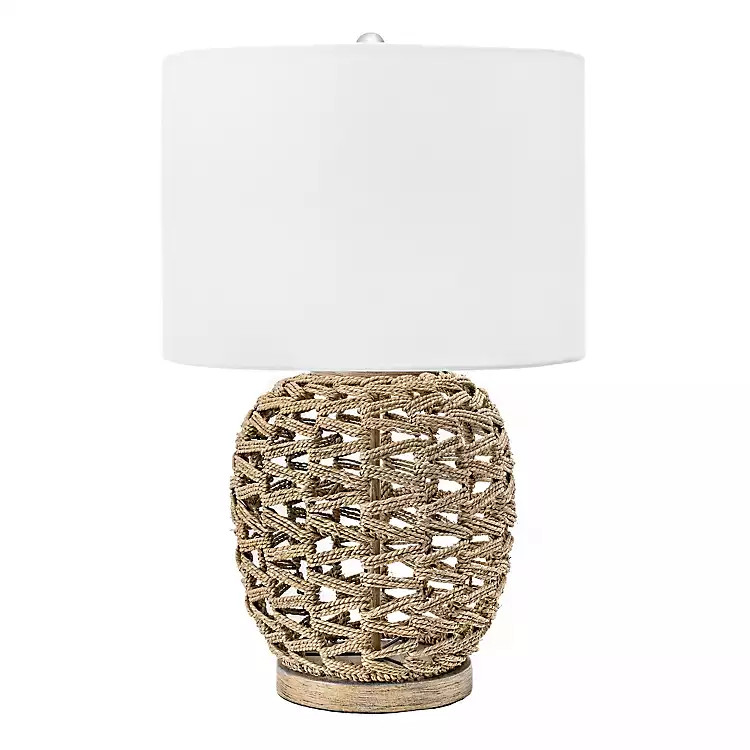 Natural Rattan Table Lamp | Kirkland's Home