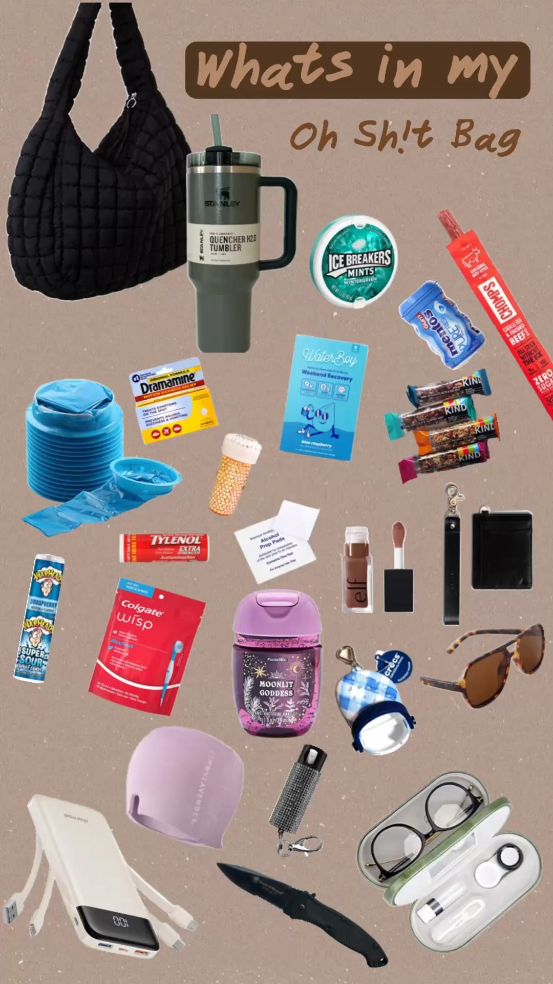 What’s in my bag aka OH Sh!T bag 

#LTKselfcare #LTKTravel #LTKootd