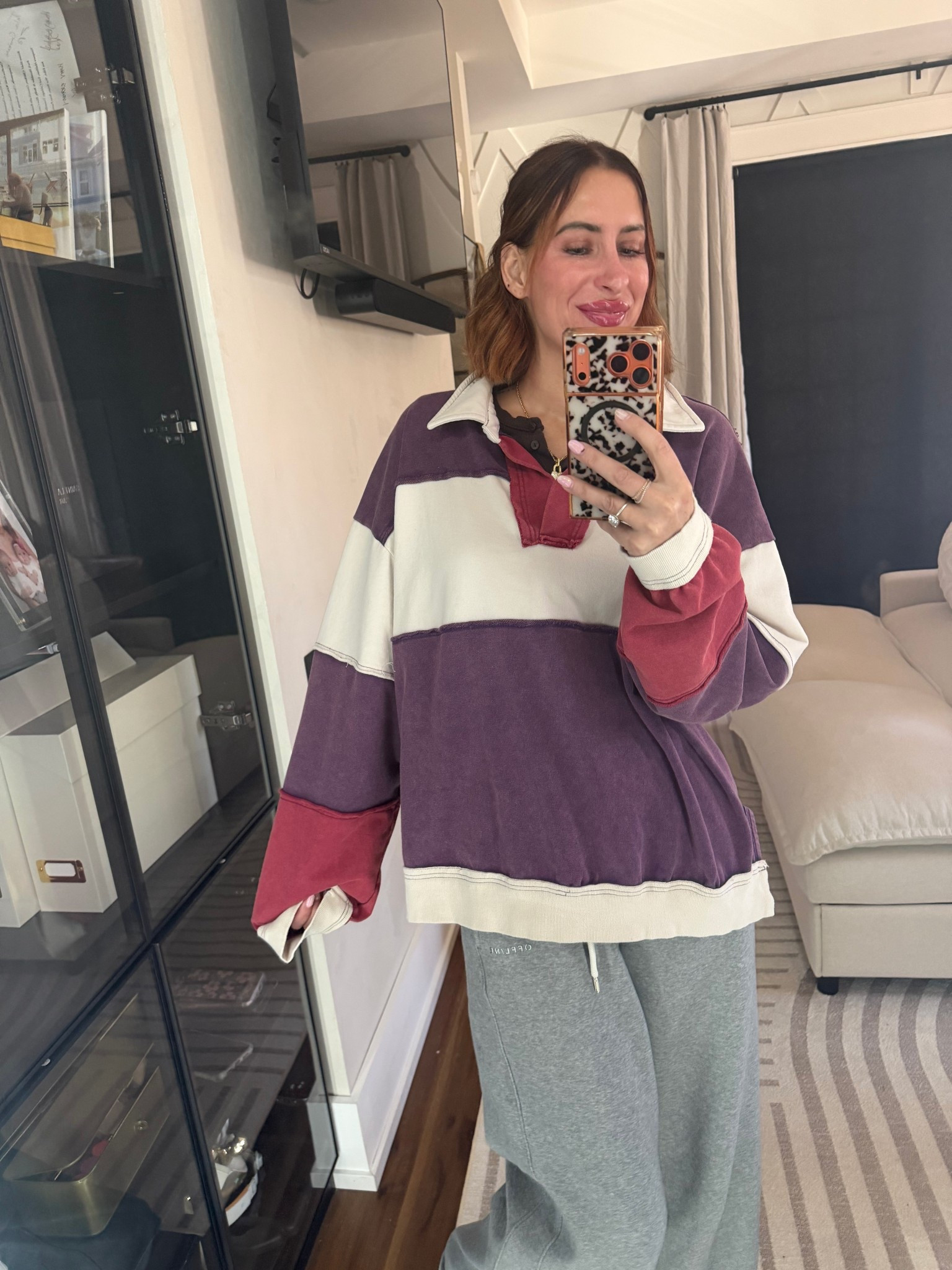 Striped rugby pullover. 

I grabbed this at a local boutique, but this is so my style, I wear a lot of the collared long sleeve tops, I love them! I’m going to link all my favorites in one spot! 



#LTKootd #LTKgrwm #LTKBeauty