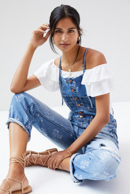 Pilcro Painters Denim Overalls | Anthropologie (US)
