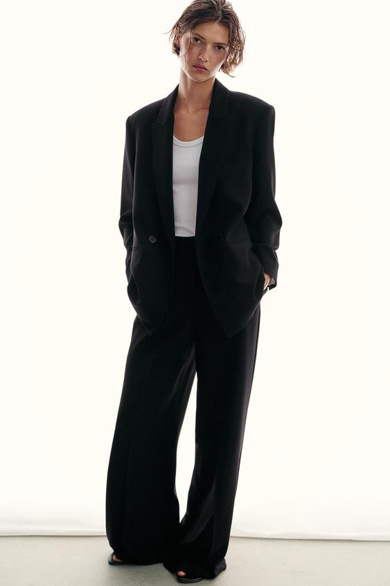 OVERSIZED DOUBLE BREASTED BLAZER | Zara US