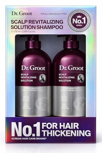 Dr Groot Scalp Revitalizing Shampoo 2 x 700ml (23.66 fl oz Each) – Hair Thickening Formula | Amazon (US)