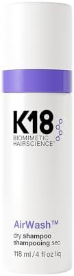 K18 AirWash™ Dry Shampoo, Non-Aerosol, Balances Scalp & Controls Excess Oil Production | Amazon (US)