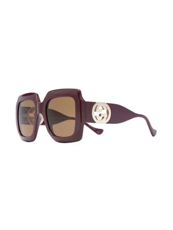 square frame sunglasses | Farfetch (US)