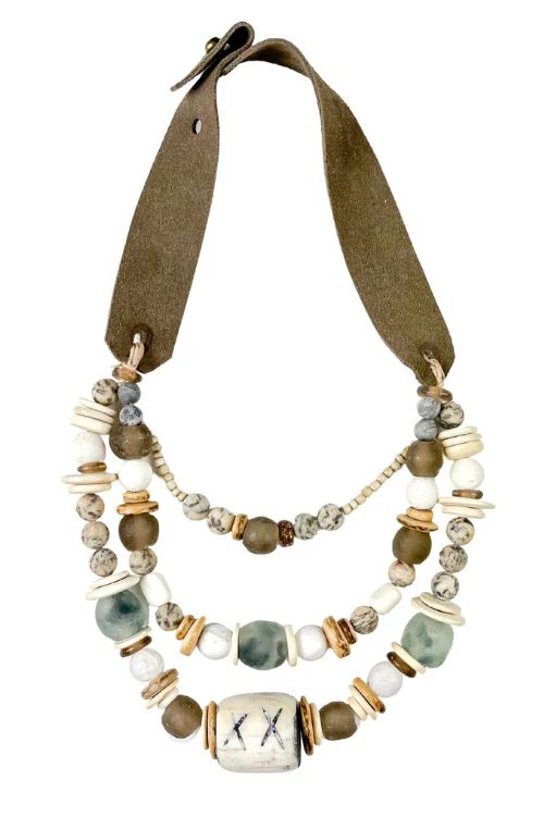 Layered Classic Necklace | Stone | Twine & Twig