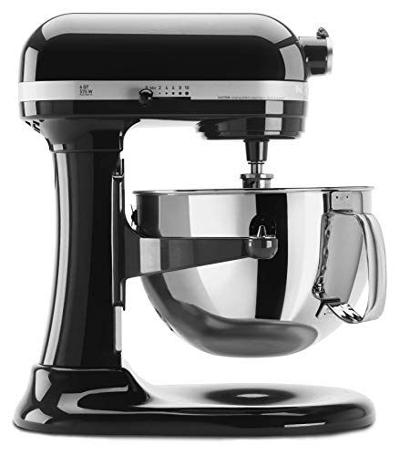 KitchenAid KP26M1XOB 6 Qt. Professional 600 Series Bowl-Lift Stand Mixer - Onyx Black | Amazon (US)