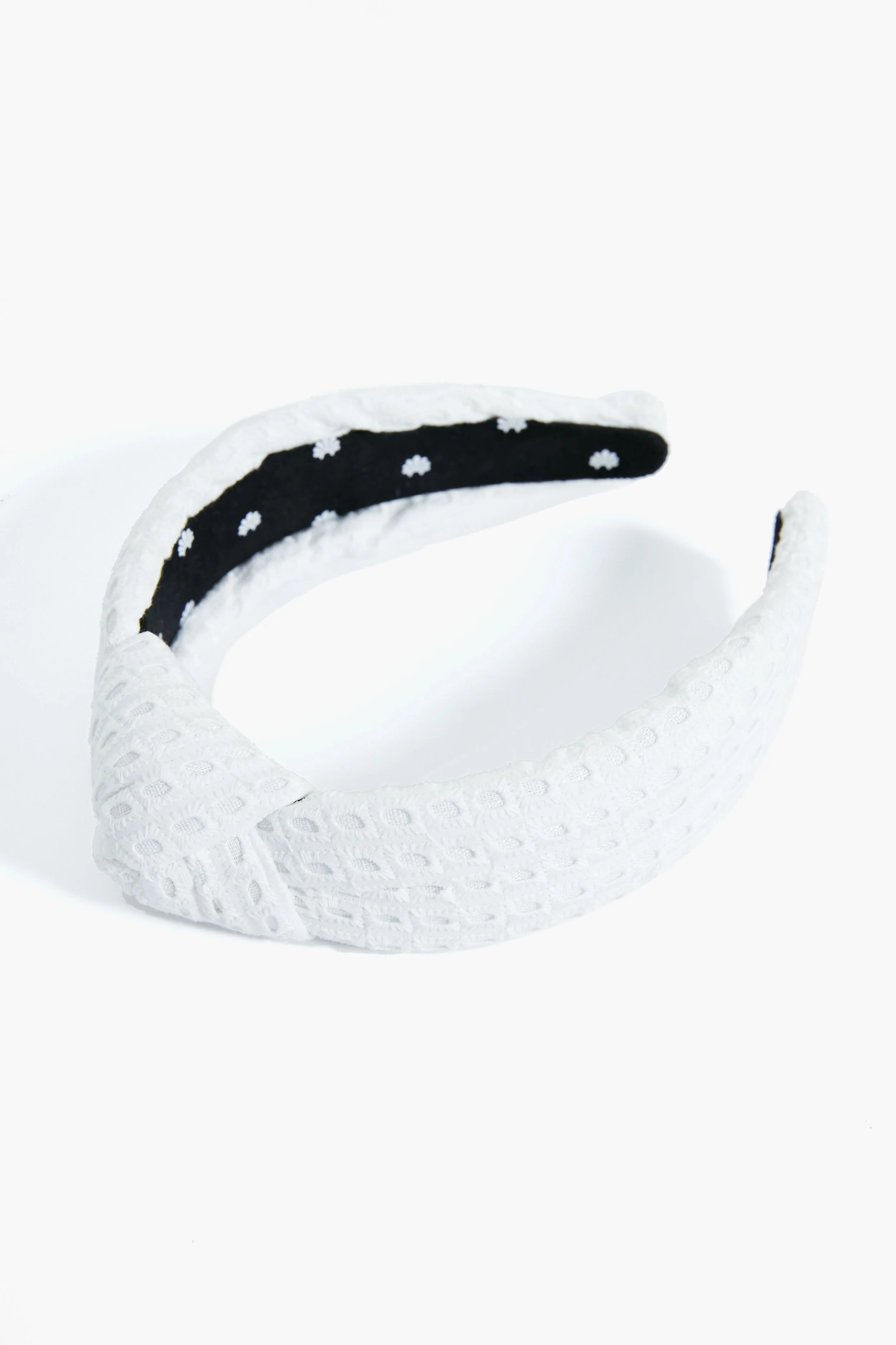 Bianca Eyelet Knotted Headband | Tuckernuck (US)