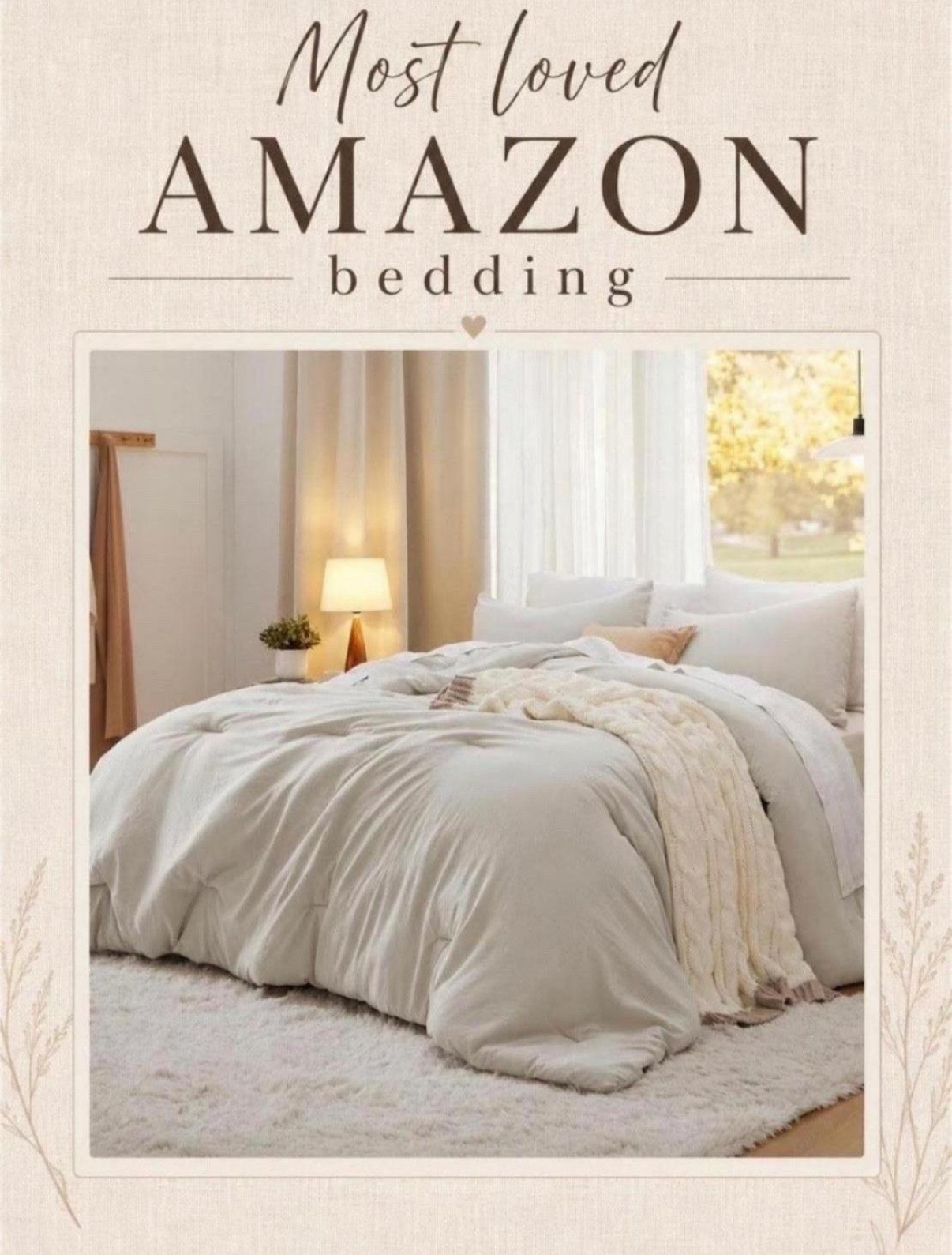 Most loved Amazon bedding