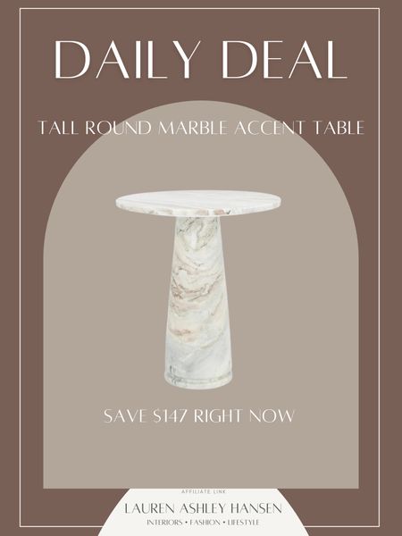 This marble accent table is so beautiful! It’s a Walmart find 😍 and such a statement piece. I grabbed the smaller version for our bedroom and love! 

#LTKstyletip #LTKhome