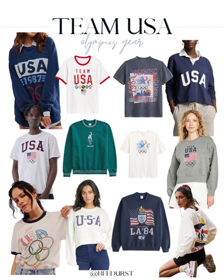 Team USA olympic gear! Cheer on team USA with these patriotic Olympic finds. Olympics tee, olympics crewneck, Olympics hat, Olympics shirt, Olympics polo, team USA tee, team USA hat, team USA Crewneck, team USA sweater, team USA sweatshirt, USA tee, USA hat, USA sweater, USA sweatshirt 

#LTKSeasonal #LTKFindsUnder100 #LTKStyleTip