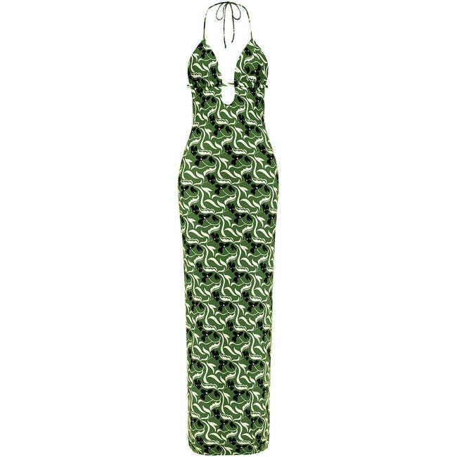 Montce Swim | Emma Maxi Dress, Veronica Floral (Multicolor, Size Large) | Maisonette | Maisonette