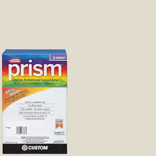 Prism #11 Snow White 17 lb. Ultimate Performance Grout | The Home Depot