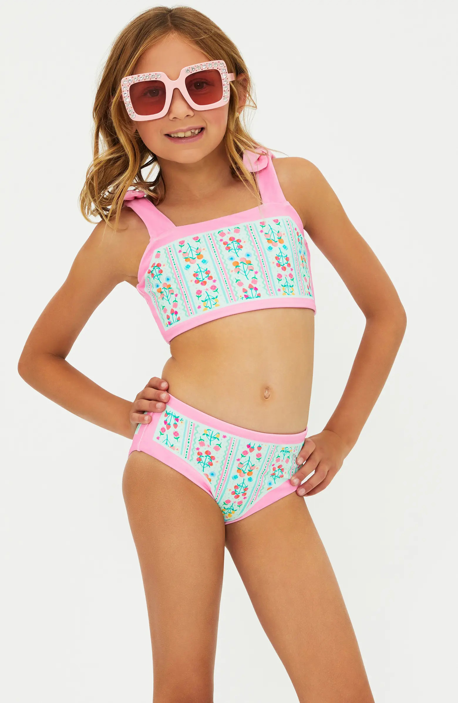 Kids' Little Stella & Janie Two-Piece Swimsuit | Nordstrom