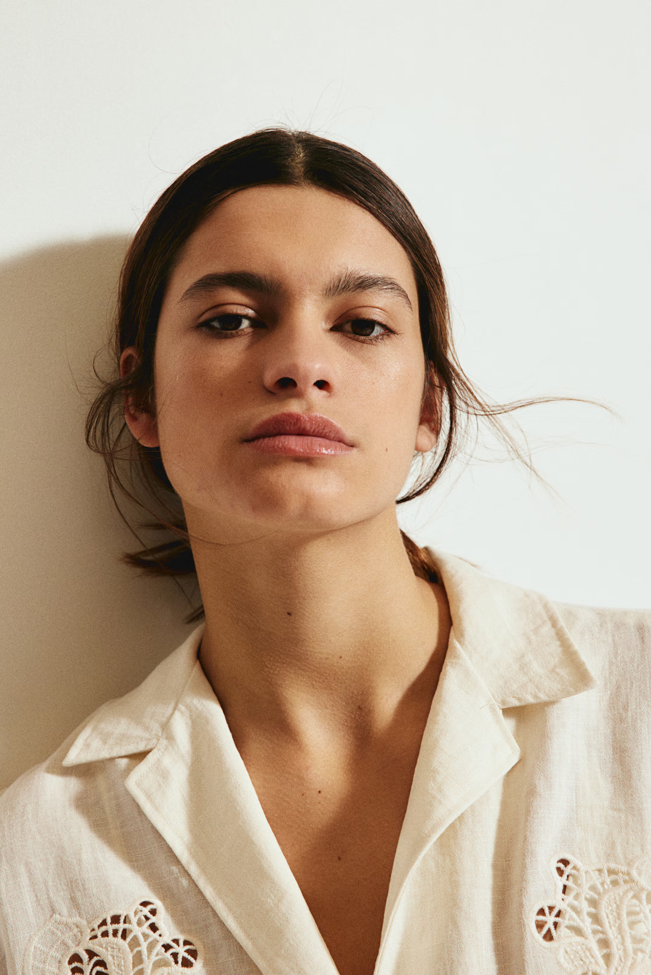 Eyelet Embroidered Shirt | H&M (US + CA)