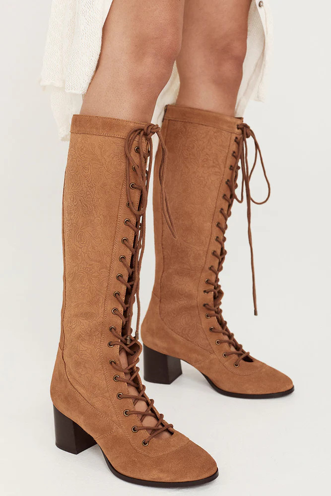 Clair De Lune Lace Up Boots | Spell Designs (USA)
