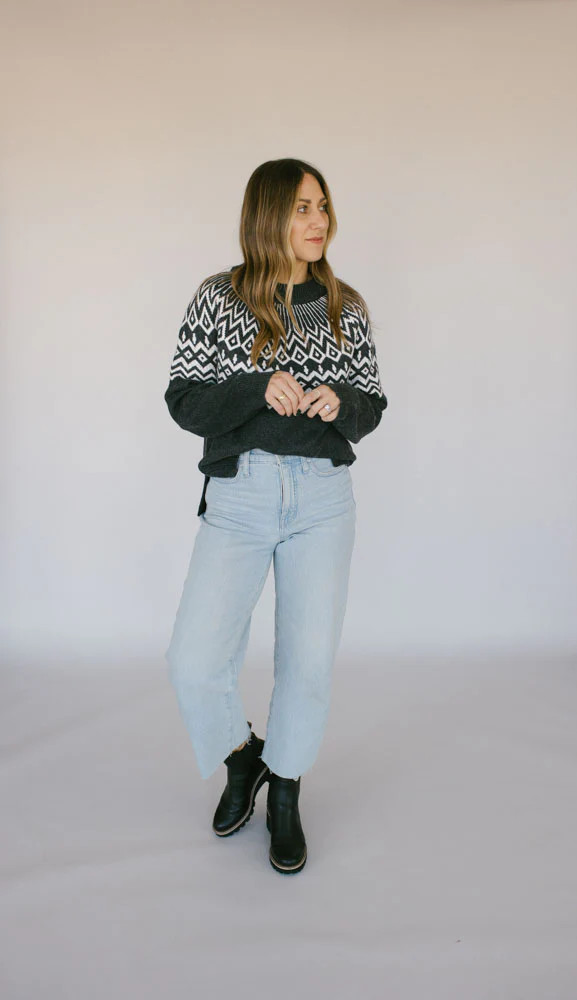 Stevie Fair Isle Knit Sweater | Fig & Willow