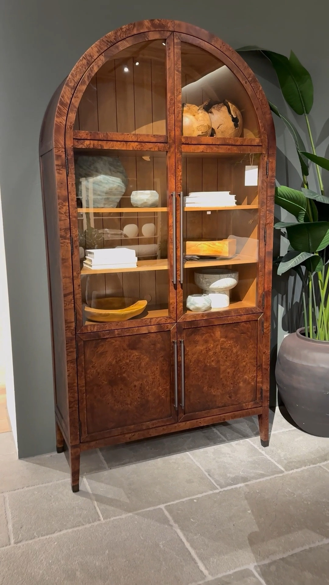 Arhaus sale, beautiful Burl wood arched cabinet, home decor, living room decor 

#LTKSeasonal #LTKHome #LTKStyleTip
